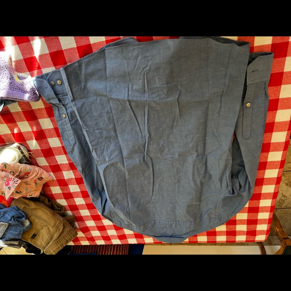 Mens small button down